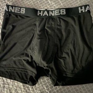 HANES BOXERS BRIEFS SIZE LARGE COTTON STRETCH